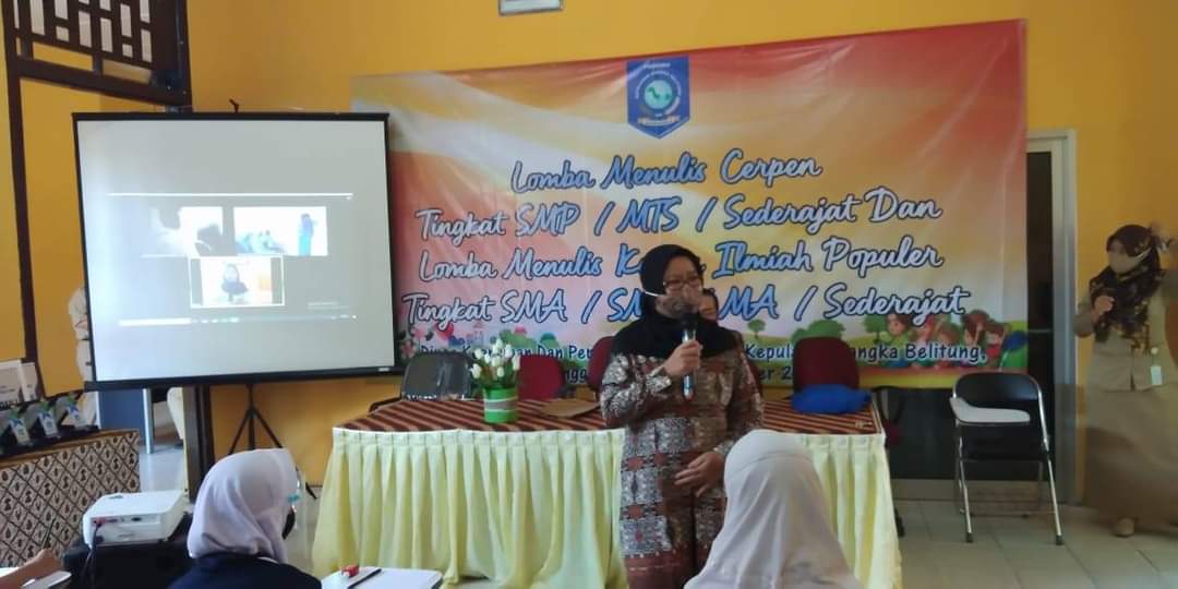 50 Siswa SLTP Se-Babel Ikuti Lomba Menulis Cerpen