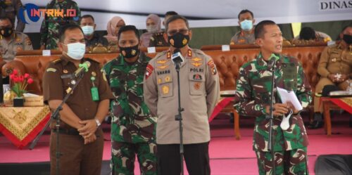 Kapolda Babel Sampaikan, Aparat Harus Tegas Menerapkan Disiplin Prokes