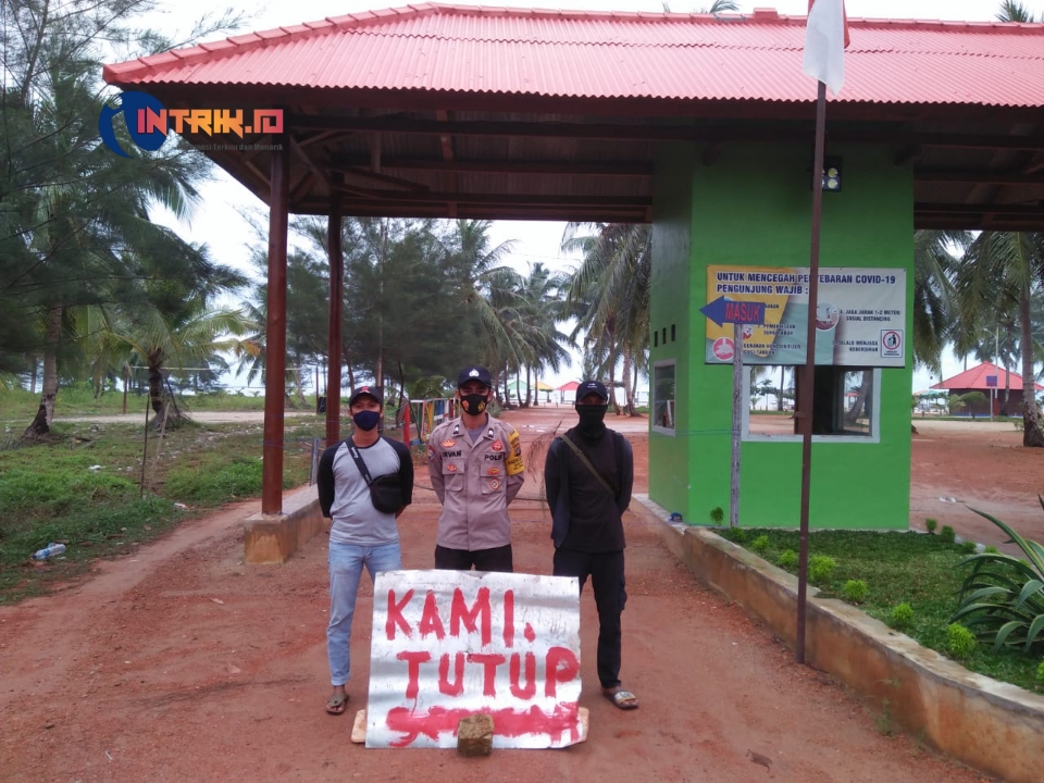 Pantai Tuing Desa Mapur di Tutup Sementara