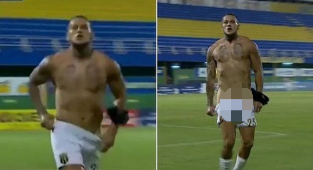 Hampir Mempertontonkan Kemaluannya, Pesepakbola Ini Ingat Istri