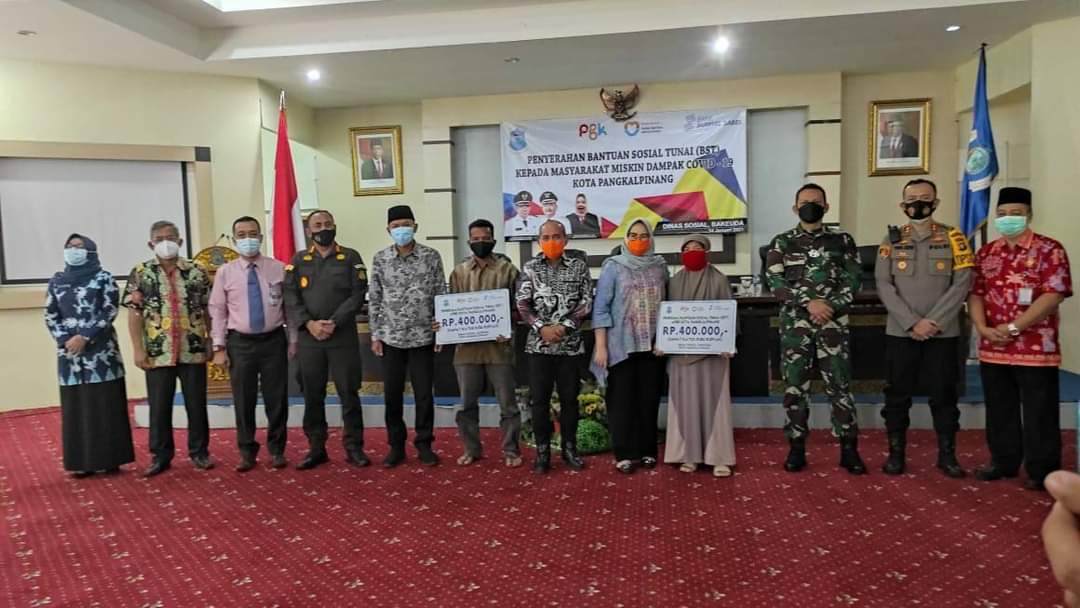 4.296 KK Dapat BST Dari Pemkot Pangkalpinang