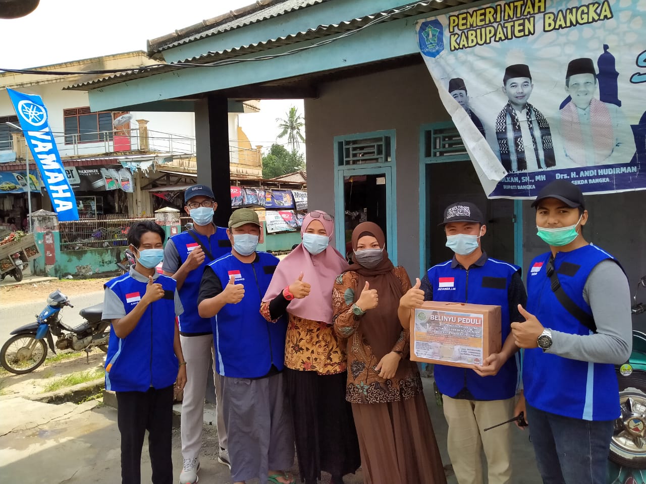 Pemuda Belinyu Berhasil Kumpulkan Rp18 Juta