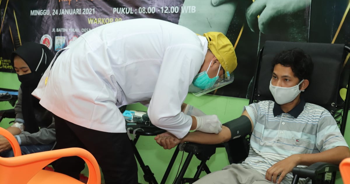 Gabungan Komunitas dan Organisasi, Kumpulkan 67 Kantong Darah