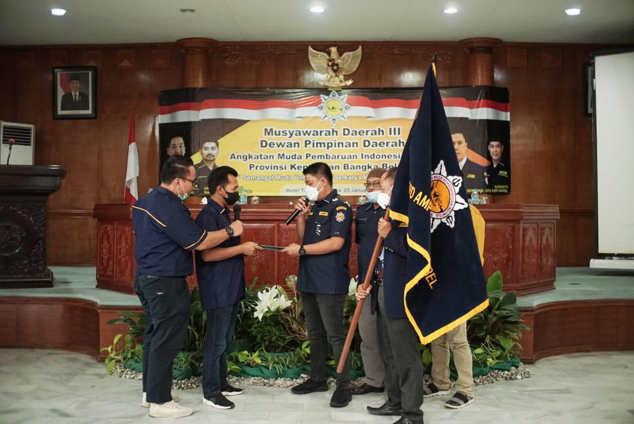 Prima Kurnia Pimpin AMPI Bangka Belitung Periode 2021-2026
