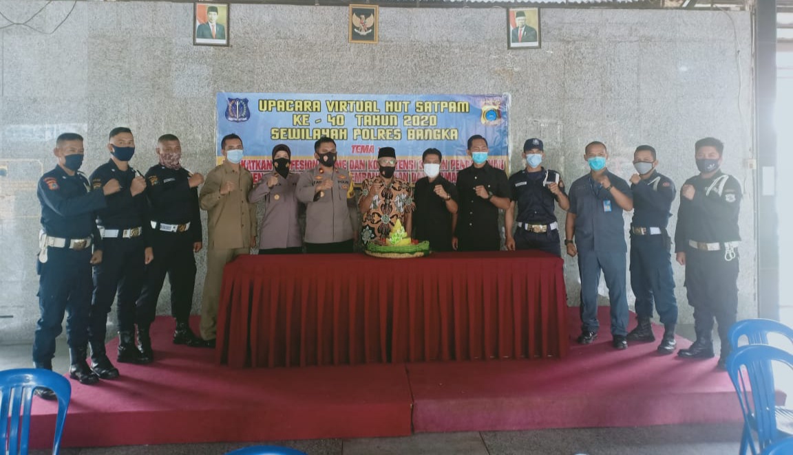 Sudah 40 Tahun Usia Satpam, Begini Kata Wakapolres Bangka