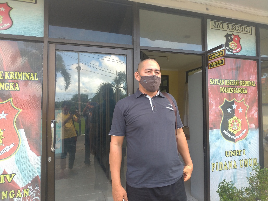 Wartawannya Diintimidasi, Pemred Kabarbangka.com Lapor Polisi