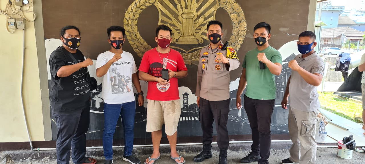 Curi PDA Alfamart, AFN Ditangkap Unit Reskrim Polsek Belinyu