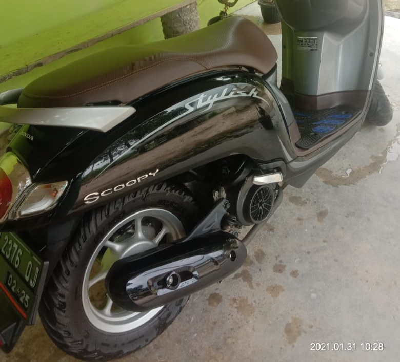 Motor Honda Scoopy Milik Jamius, Raib Digondol Maling