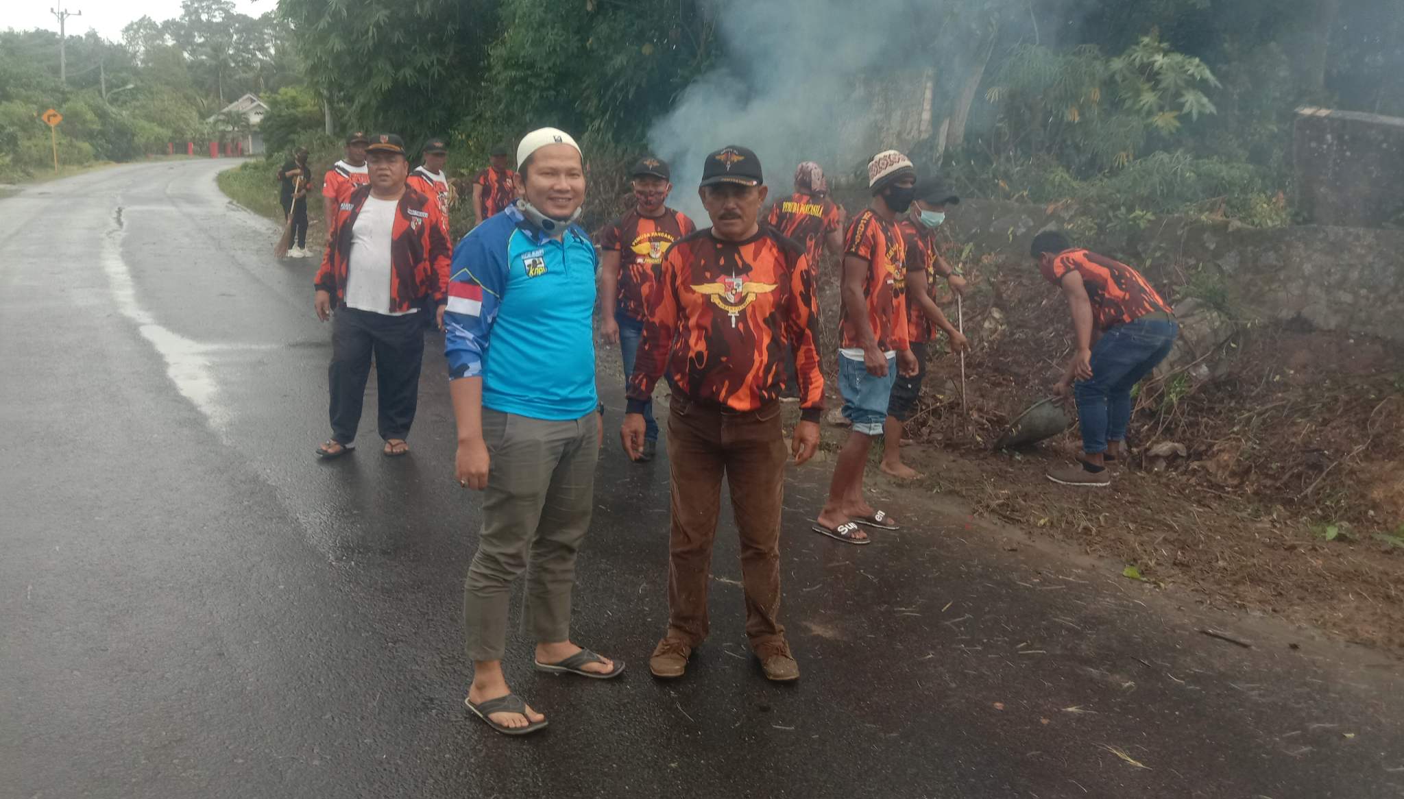 Pemuda Pancasila Dan DPD KNPI Bangka Bersih TPU