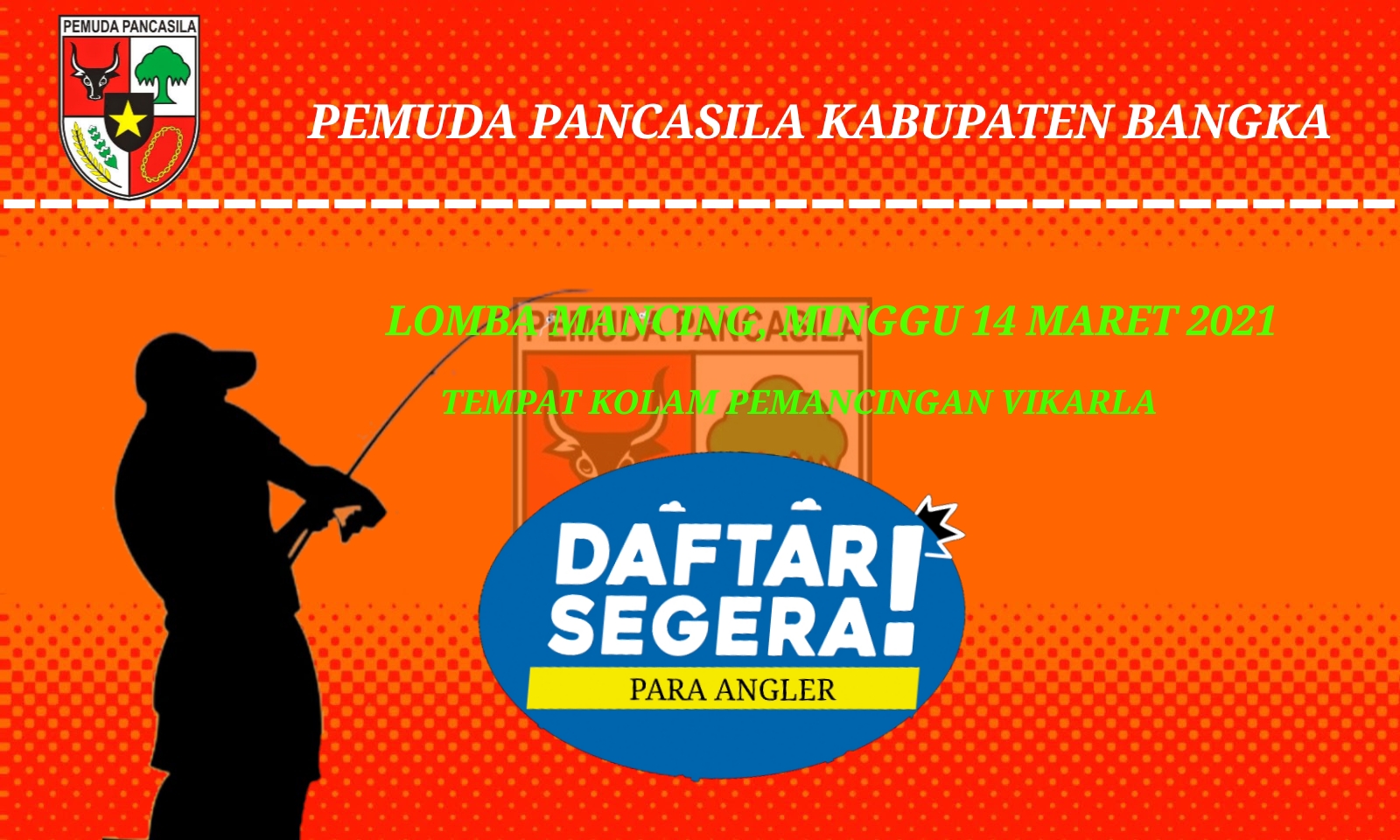 Pemuda Pancasila Kabupaten Bangka Akan Gelar Lomba Mancing