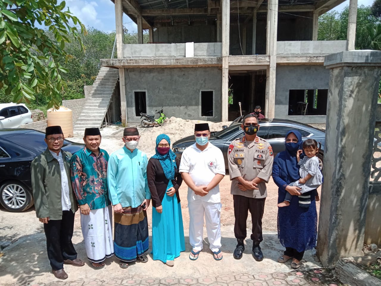 Gedung Madania Center Dikunjungi Dua Orang Nomor Satu di Babel