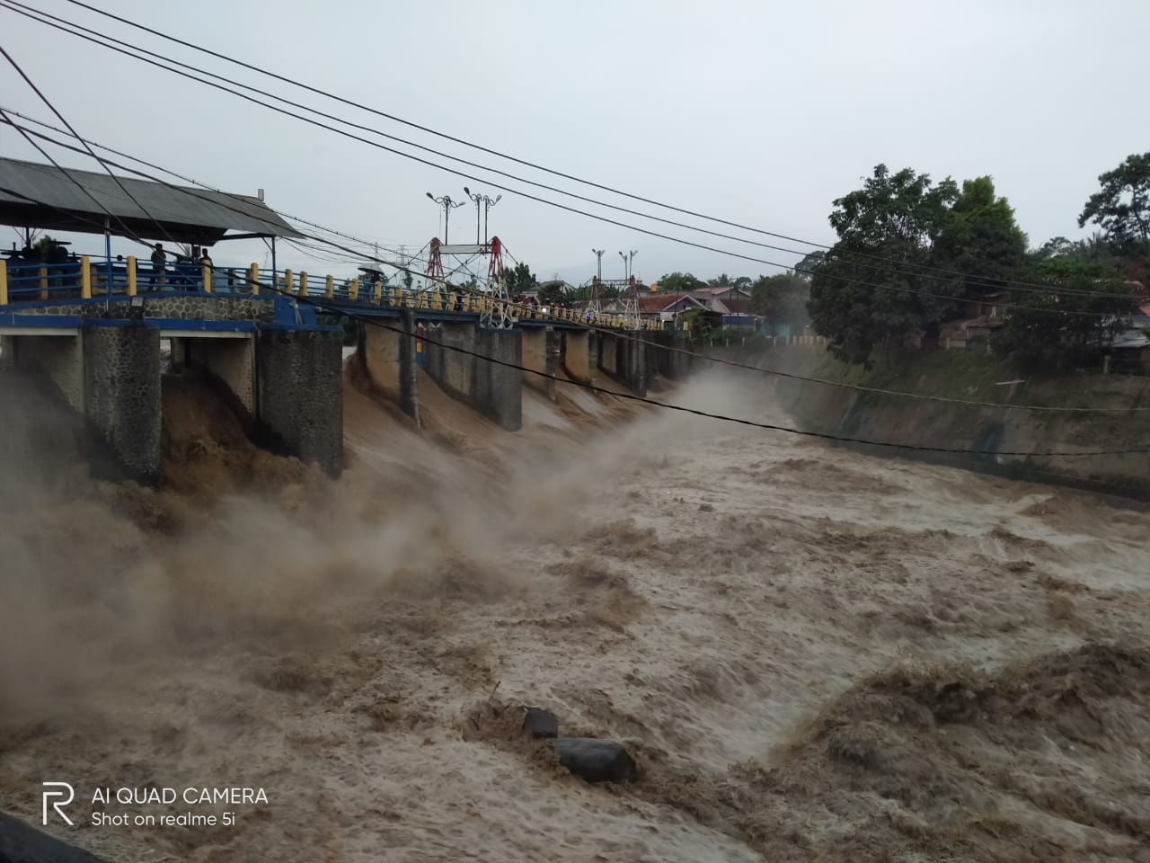 Bendungan Katulampa Siaga Dua, Jakarta Berpotensi Banjir