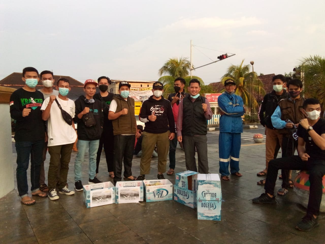 Merubah Anggapan Miring Club Motor, KBP Galang Dana Bantu Warga Terkena Bencana