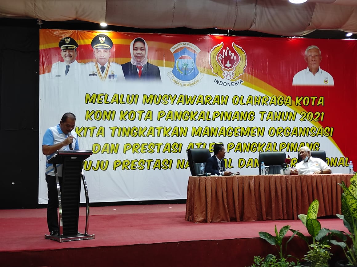 Dua Nama Rebut Ketua KONI Pangkalpinang, Pemkot: Tidak Ada Titip-titipan!