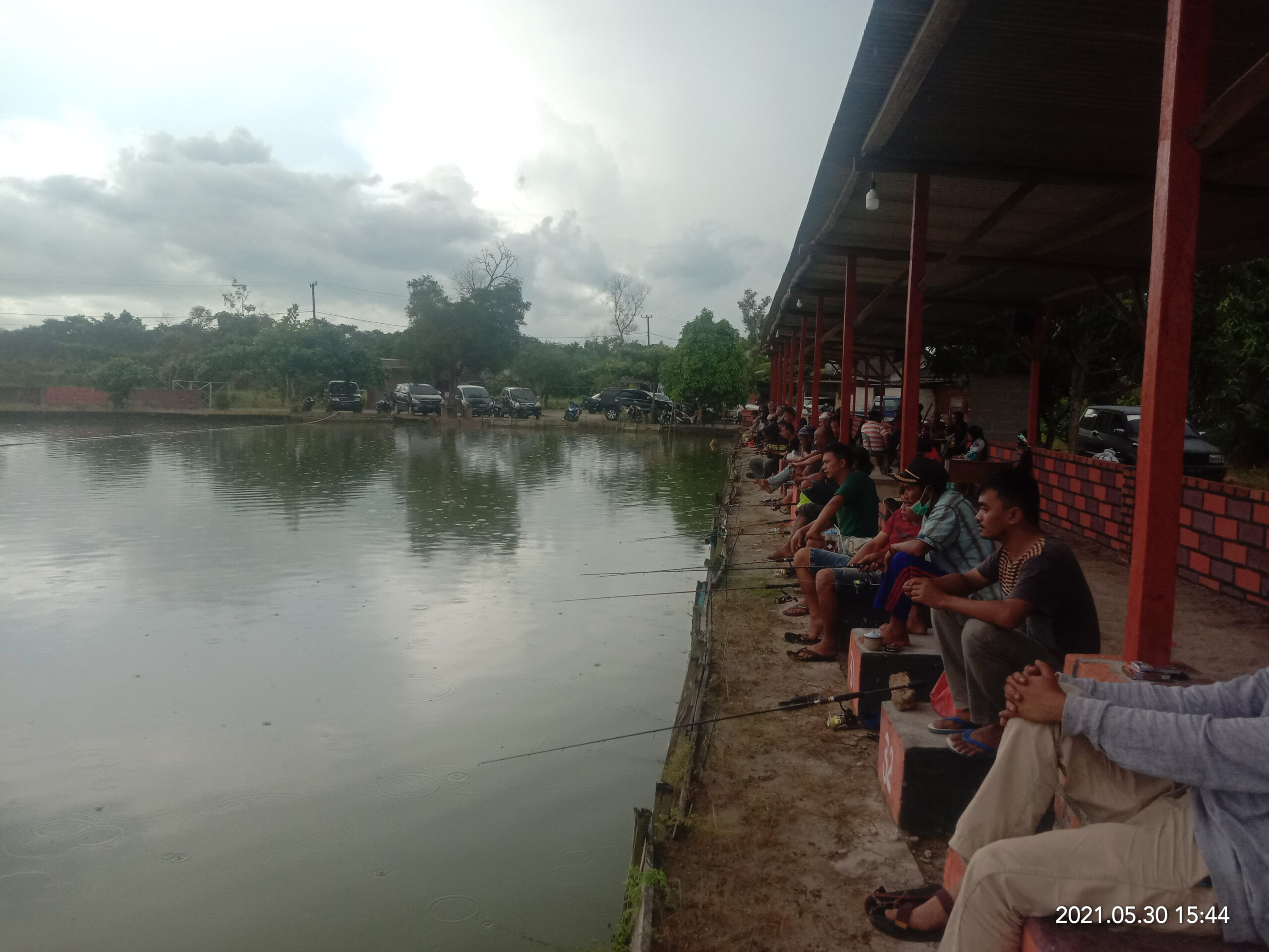 Zian Juarai Lomba Mancing Kolam Pemancingan Vikarla
