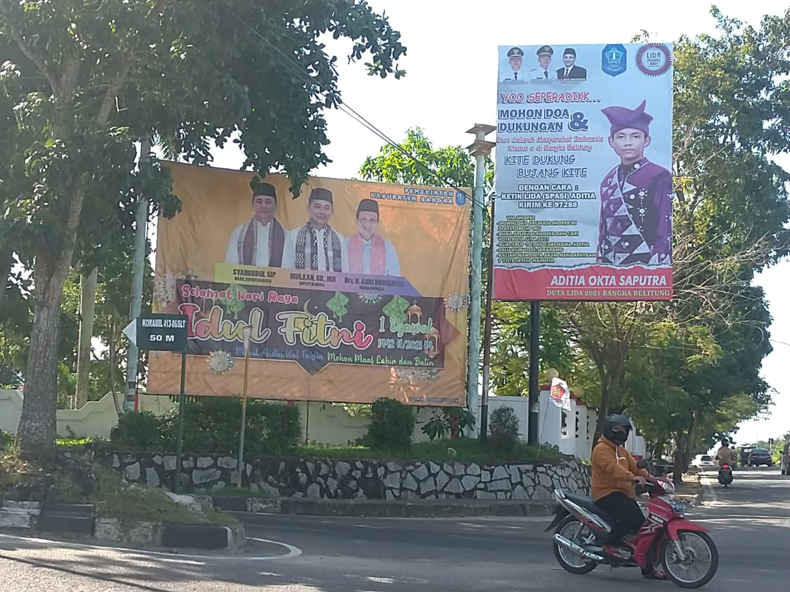 Jelang Idul Adha, Pemkab Bangka Masih Ucapkan Selamat Idul Fitri