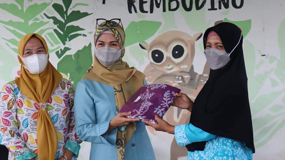 Melati Erzaldi Kaget Ada Batik Batang Rembuding dan Tarsius