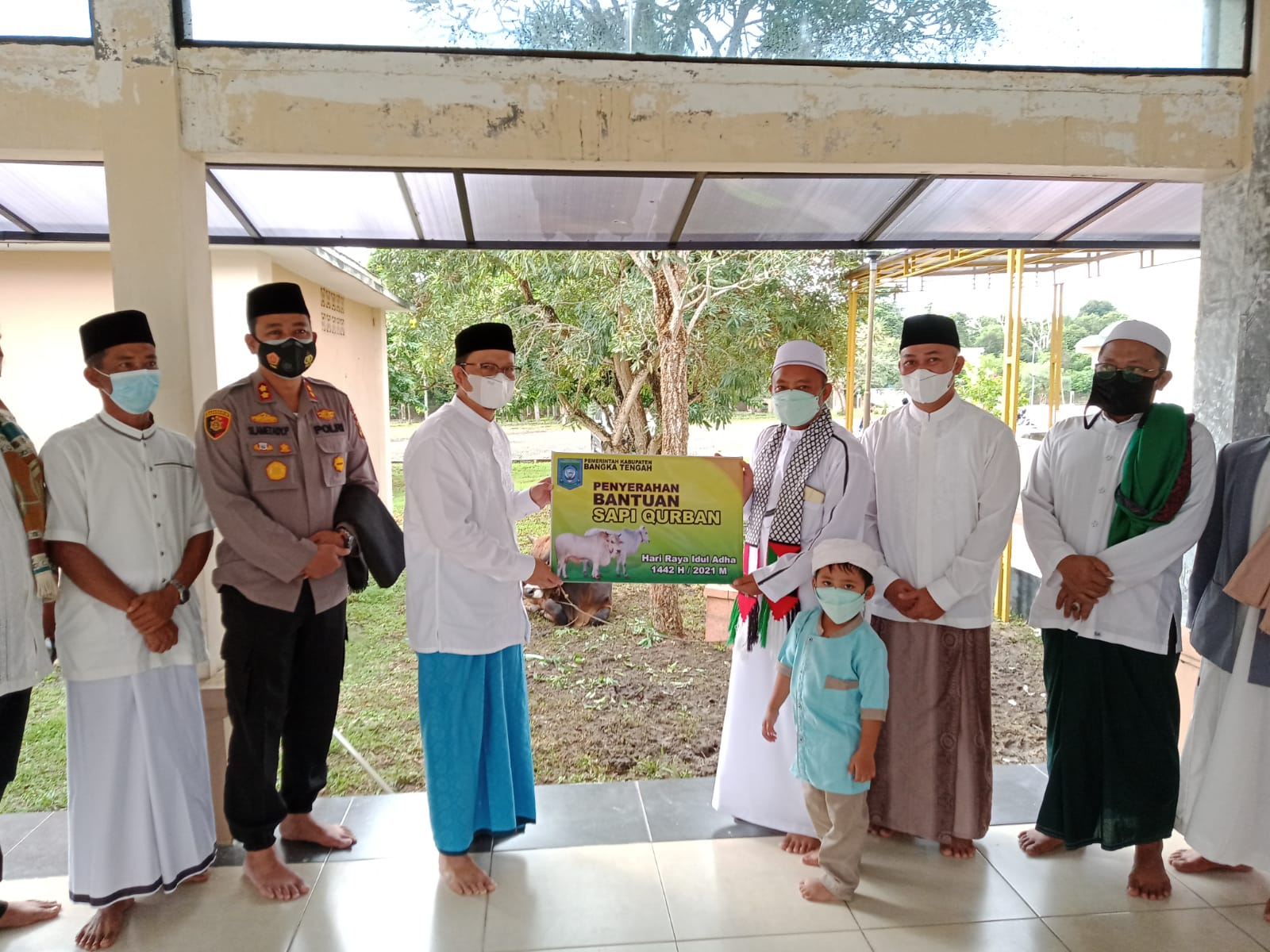 Sebar 66 Sapi ke Tiap Desa, Algafry: Ini Momen Untuk Berbagi Meski Ditengah Pandemi