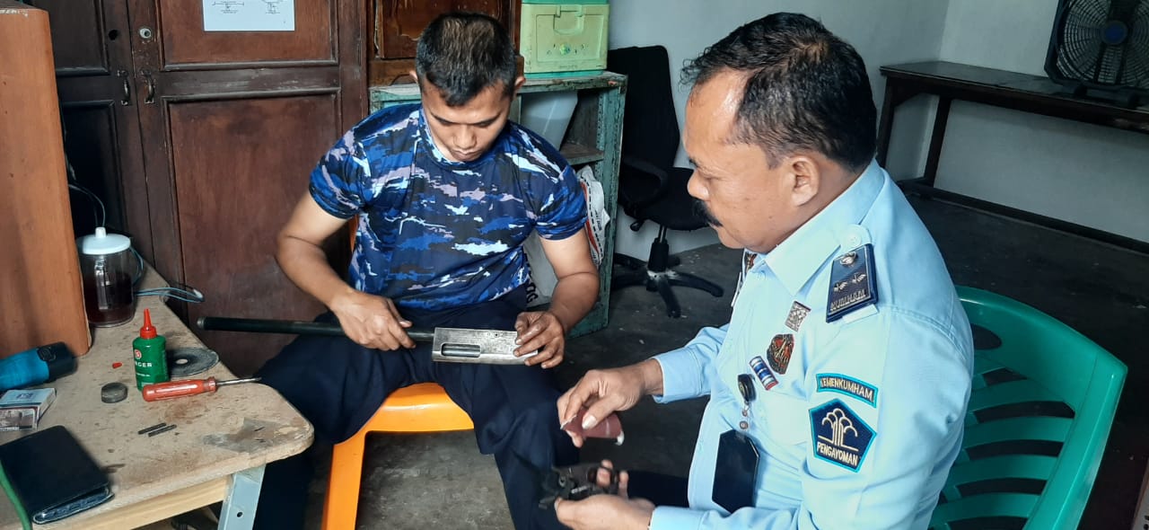 Lapas Kelas IIA Padang Buka Layanan Perbaikan Senjata Api