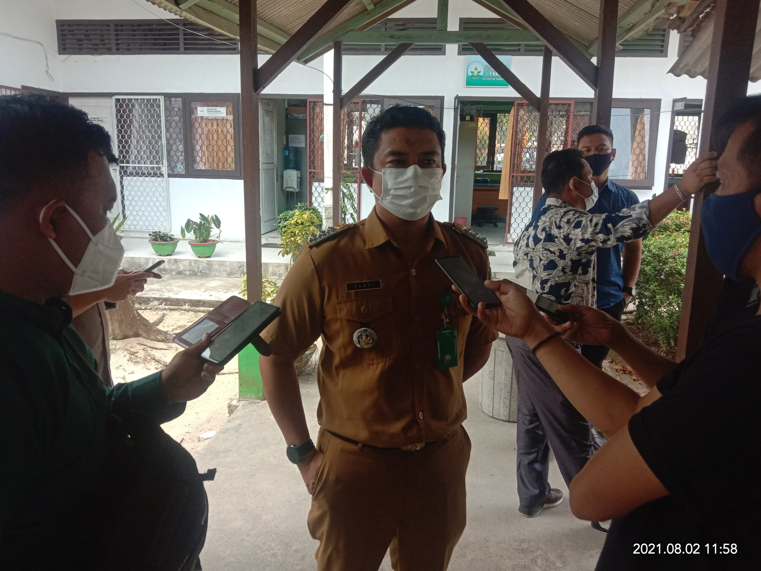 Didatangi Puluhan Warga, Camat Sungailiat : Mereka Sampaikan Keberatan Aktivitas Penguburan