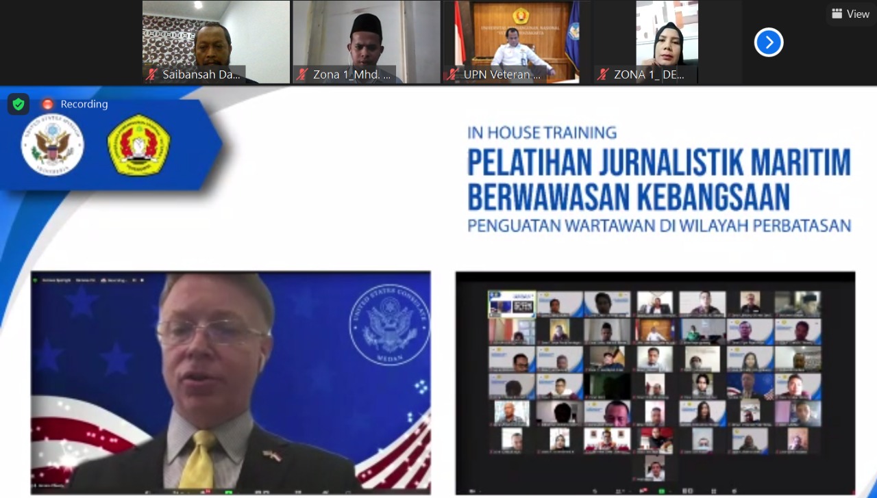 Kedubes AS Tekankan, Pentingnya Peran Pers Menjaga Kedamaian Laut Cina Selatan