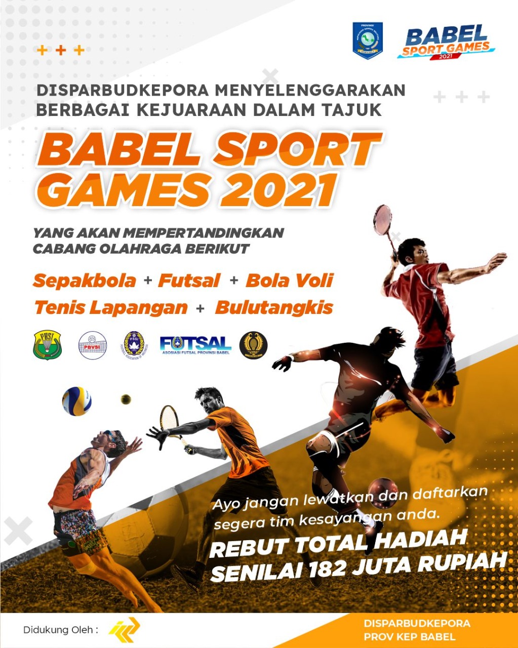 Besok, Babel Sport Games 2021 Mulai Dibuka