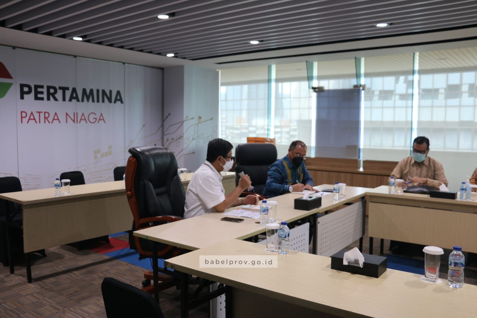 Erzaldi Temui Dirut Pertamina Bahas Masalah Antrian Tinggi BBM