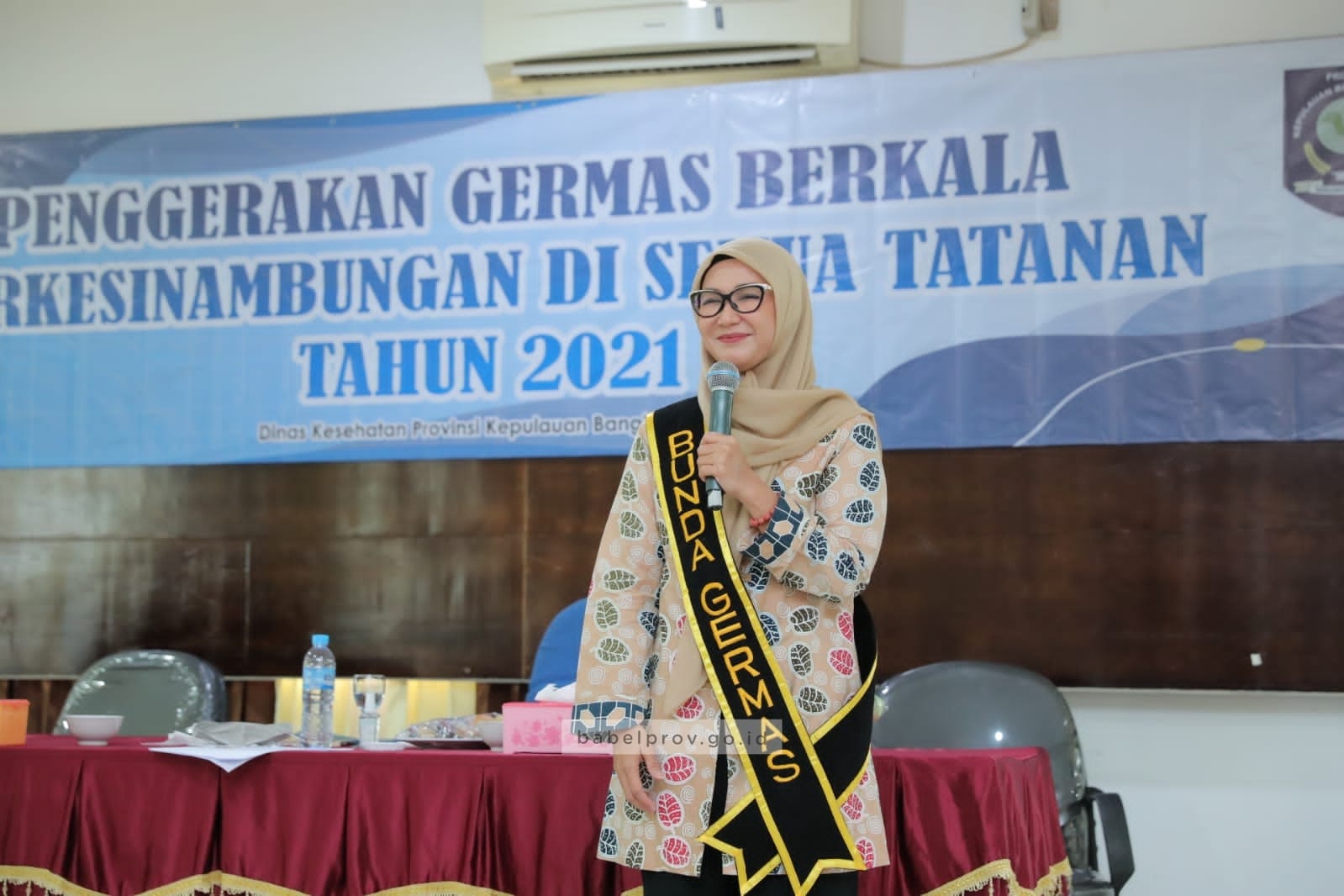 Sehari Dinobatkan Sebagai Bunda Germas, Melati Erzaldi Langsung Terjun ke Basel