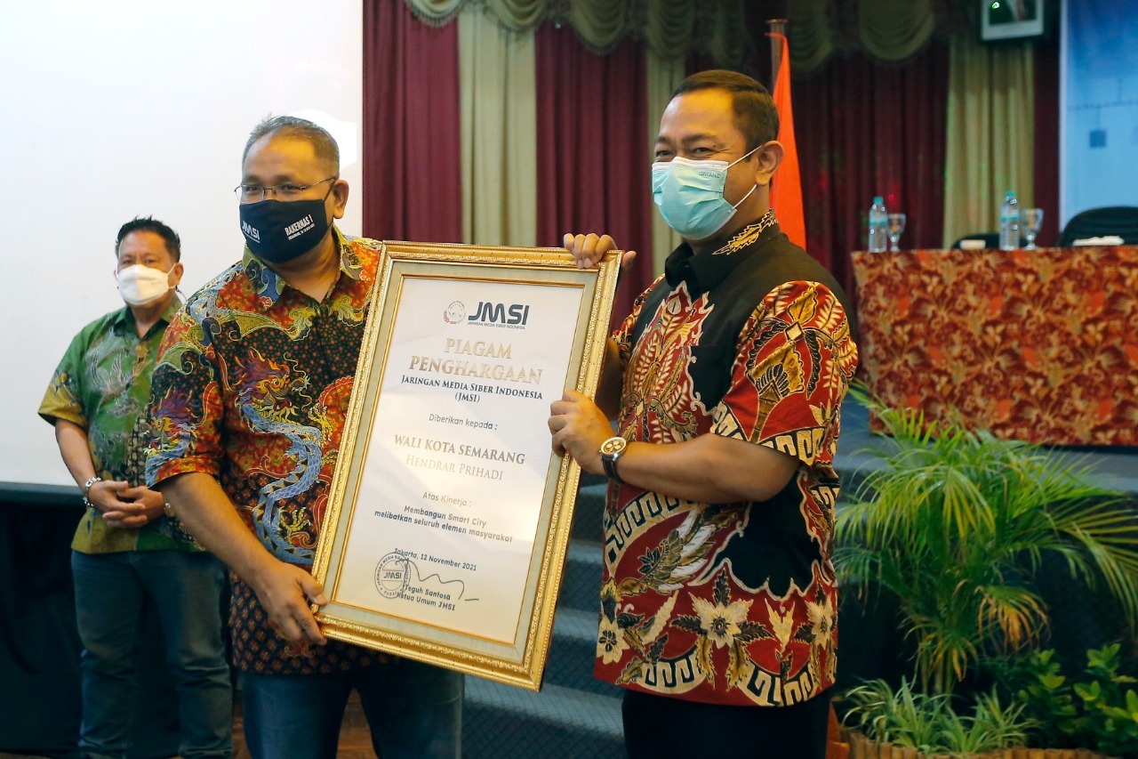 CCTV Terpasang Hingga RT&RW, JMSI Beri Penghargaan Walikota Semarang