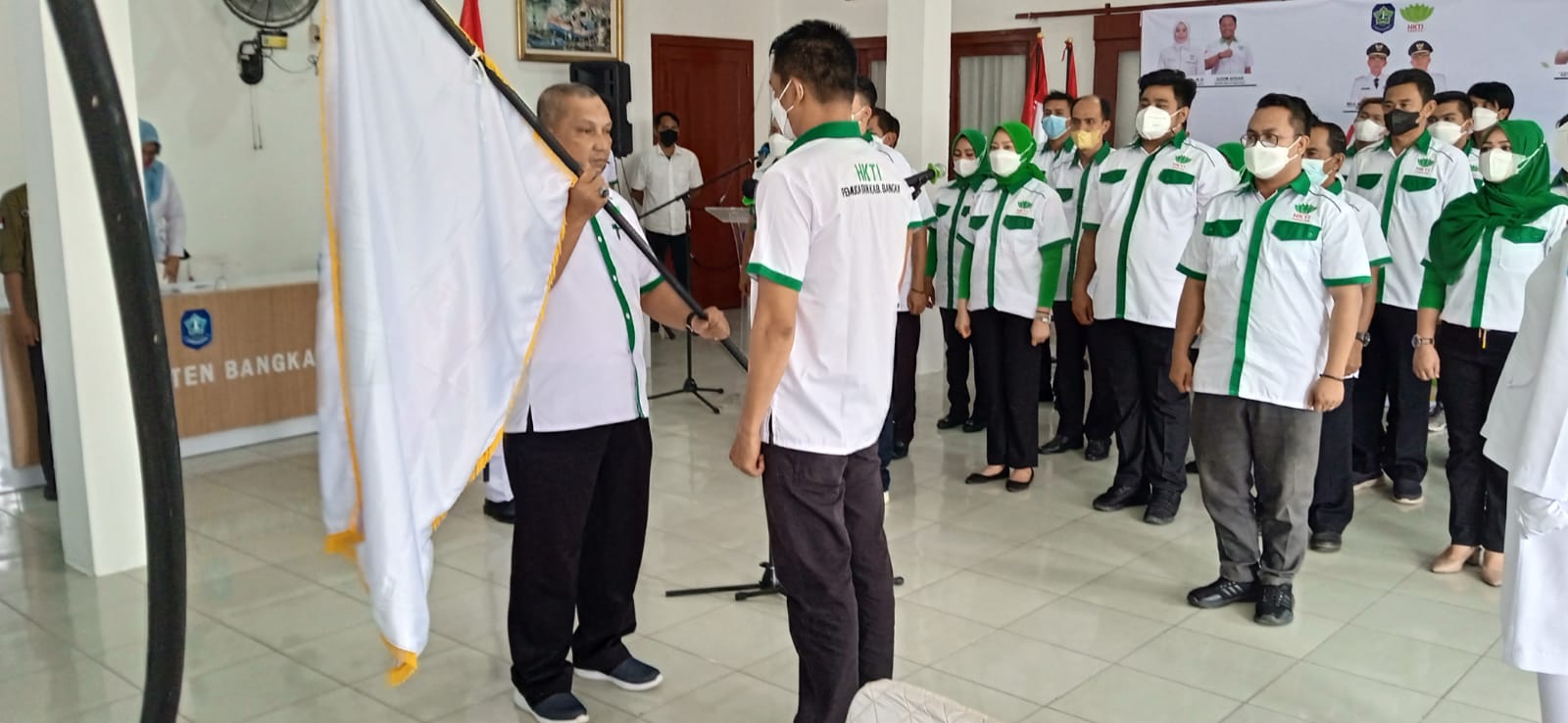 Pengurus Pemuda Tani Kabupaten Bangka Resmi Dilantik