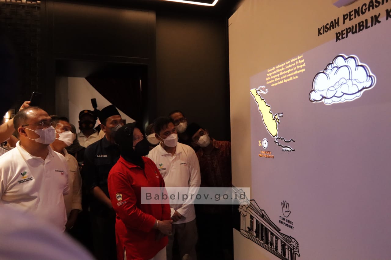 Erzaldi Ajak Mensos RI Kunjungi Persinggahan Bung Karno