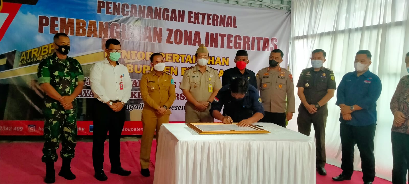 PWI Bangka Berharap BPN Bersih dari Korupsi