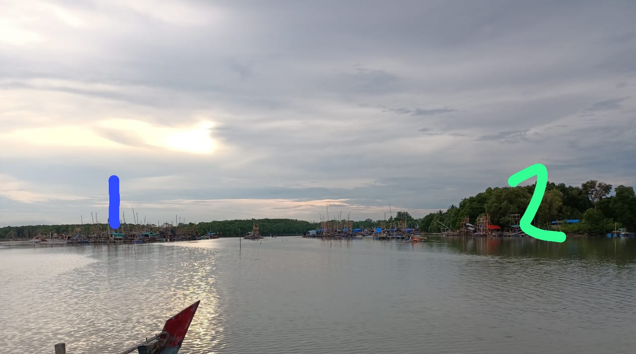 Warga Nelayan Satu :  Kalau Bunyi Mesin dan Air Kotor, TI Sebelah ?