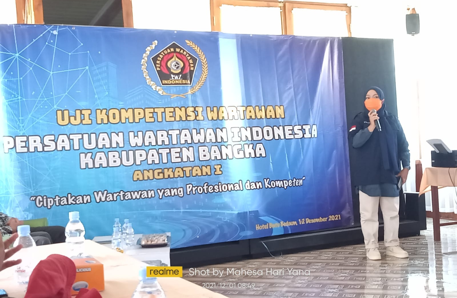 Ketua PWI Bangka : Semoga Semua Peserta UKW Kompeten