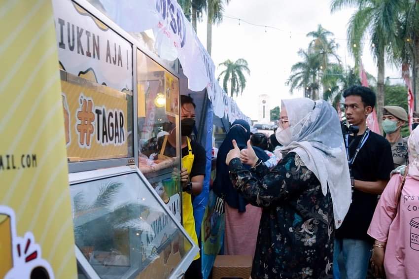 Vakum 2 Tahun, Bazar Food PGK Dibuka Kembali
