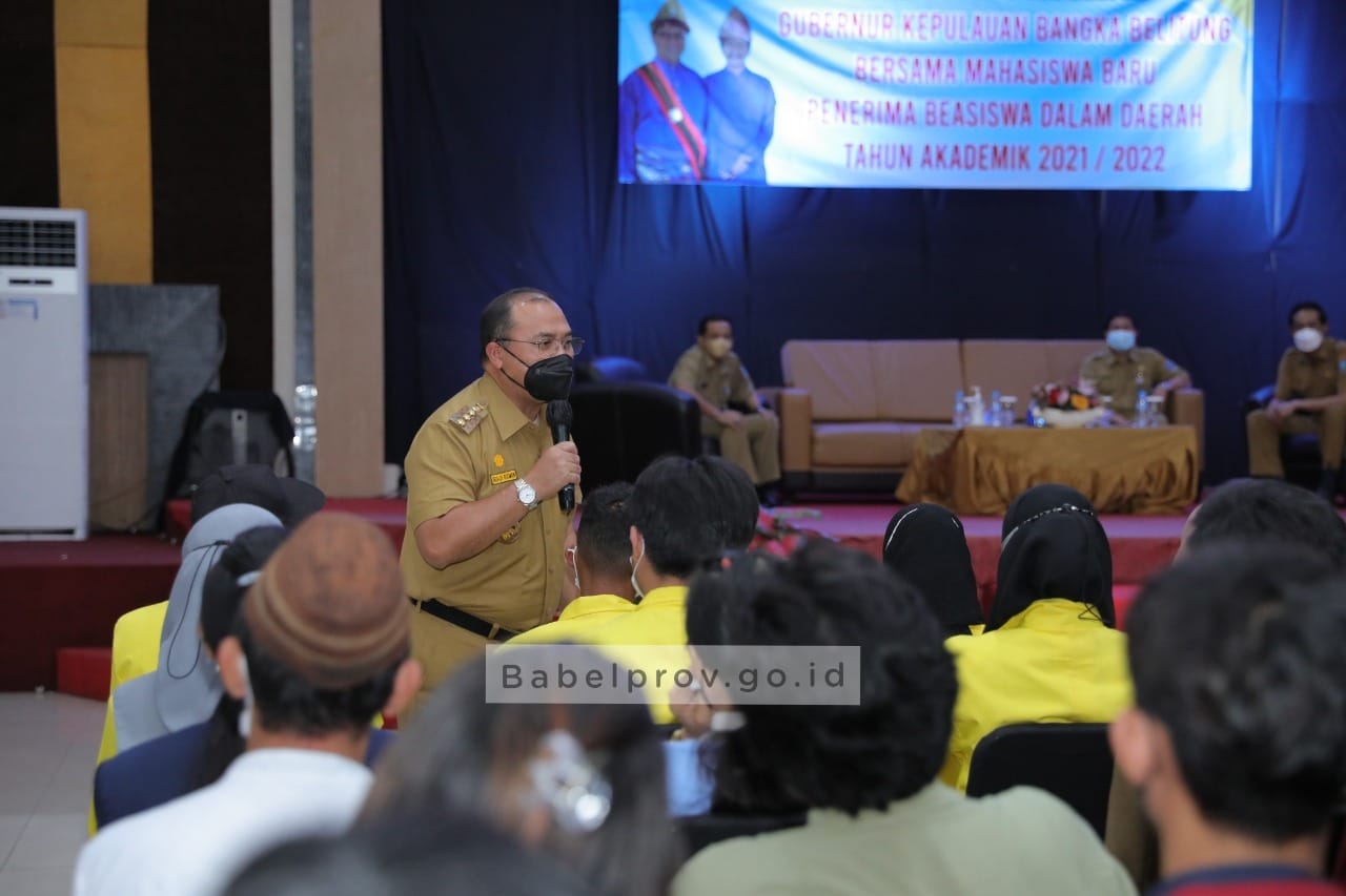 Gubernur: Jangan Jadi Mahasiswa Hanya Untuk Gagah-Gagahan