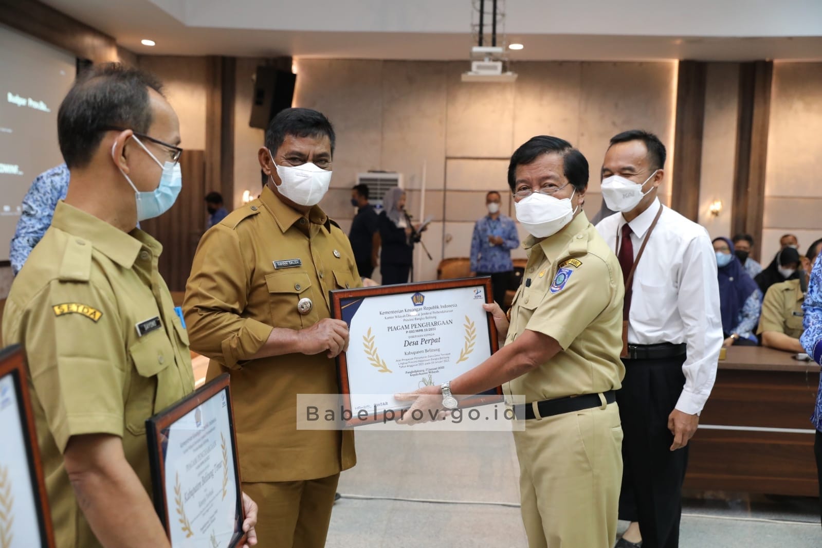 Kukuhkan Kepala Perwakilan BPKP yang Baru, Wagub: Terus Berikan Kontribusi Nyata