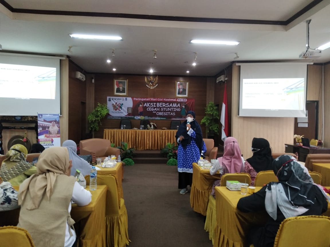Gelar Seminar, Persagi Pangkalpinang Bahas Gizi Ganda Pada Balita