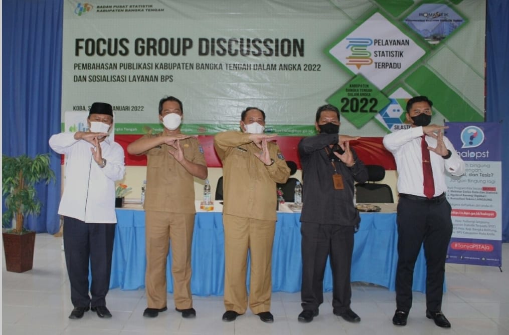 Bahas Publikasi Tahun 2022, Diskominfosta Bateng Gelar FGD dengan BPS