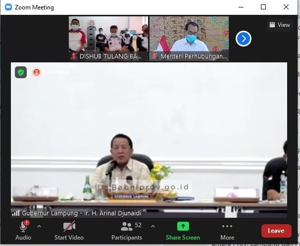 Pelabuhan Penyeberangan Babel-Lampung Segera Terealisasi