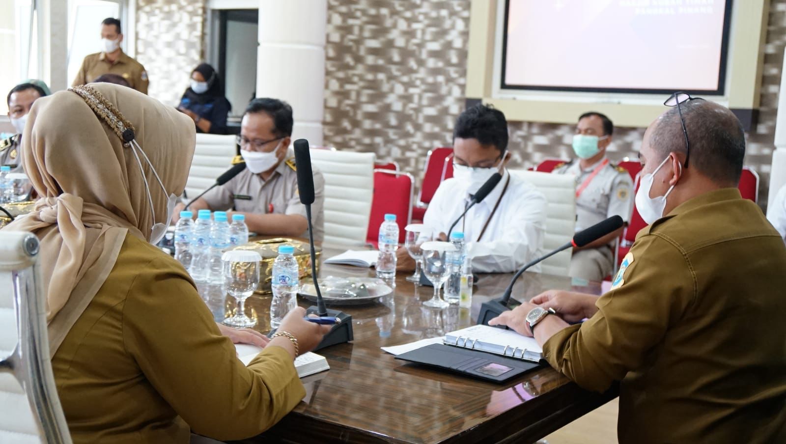 Terganjal Lahan, Molen Ajak BPN Babel Bahas Pembangunan Masjid Kubah Timah