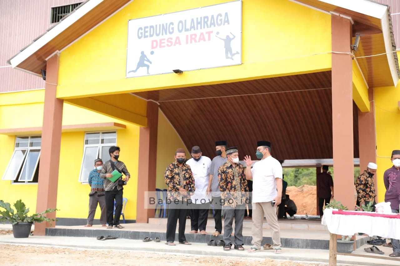 Desa Irat Miliki GOR Senilai Rp1,3 Milyar