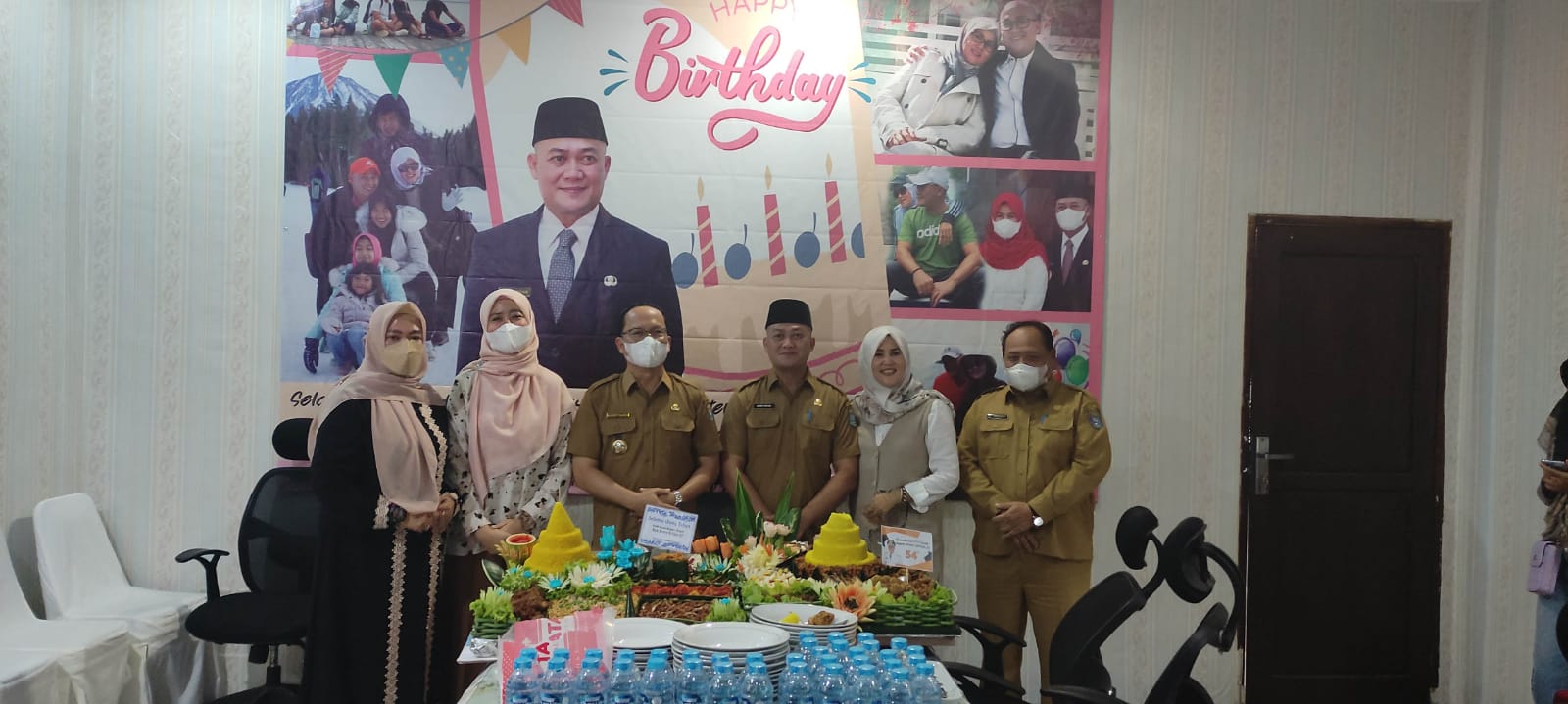 Dapat Surprise dari Istri, Wabup Bateng: Kayak Anak-anak Saja