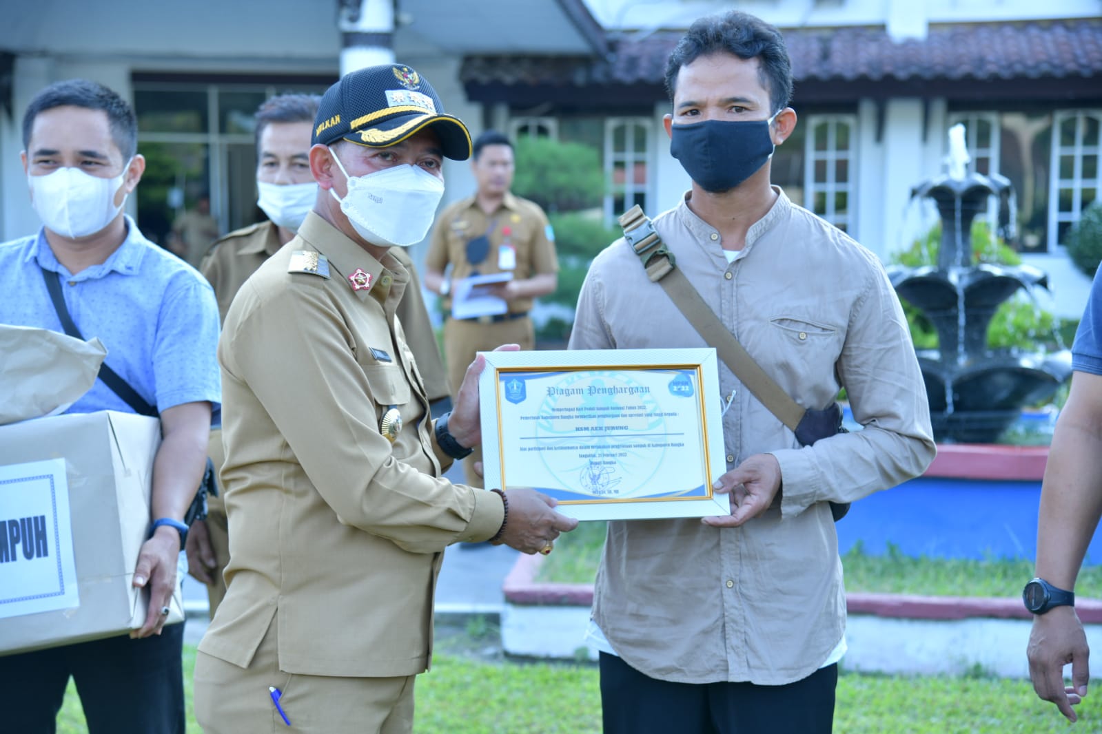 HPSN 2022 Pemkab Bangka Berikan Penghargaan