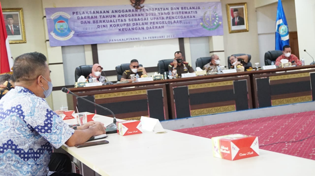 Dihadapan Kejati Babel, Molen Ungkap PAD Naik Berkat Berkolaborasi dengan Kejari Pangkalpinang