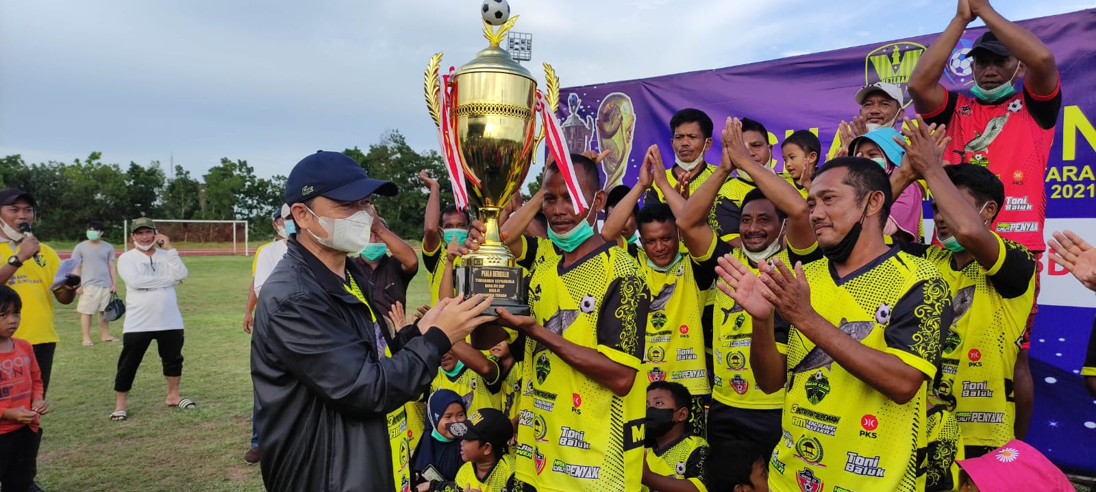 Penyak Veteran Juara U-41 Piala Bang Ayi Cup