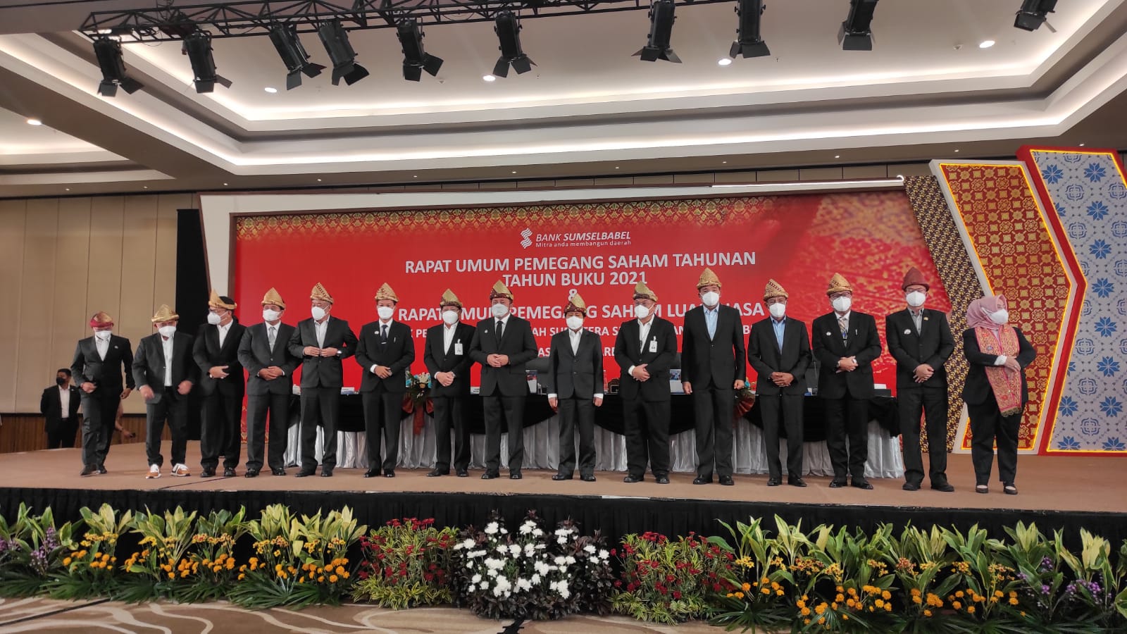 Molen Hadiri RUPS Bank Sumsel Babel, Laba Naik Rp 625 Miliar