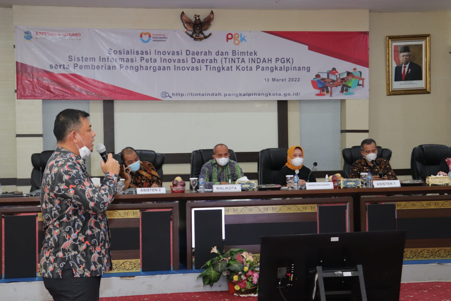 Pemkot Pangkalpinang Luncurkan Tinta Indah PGK