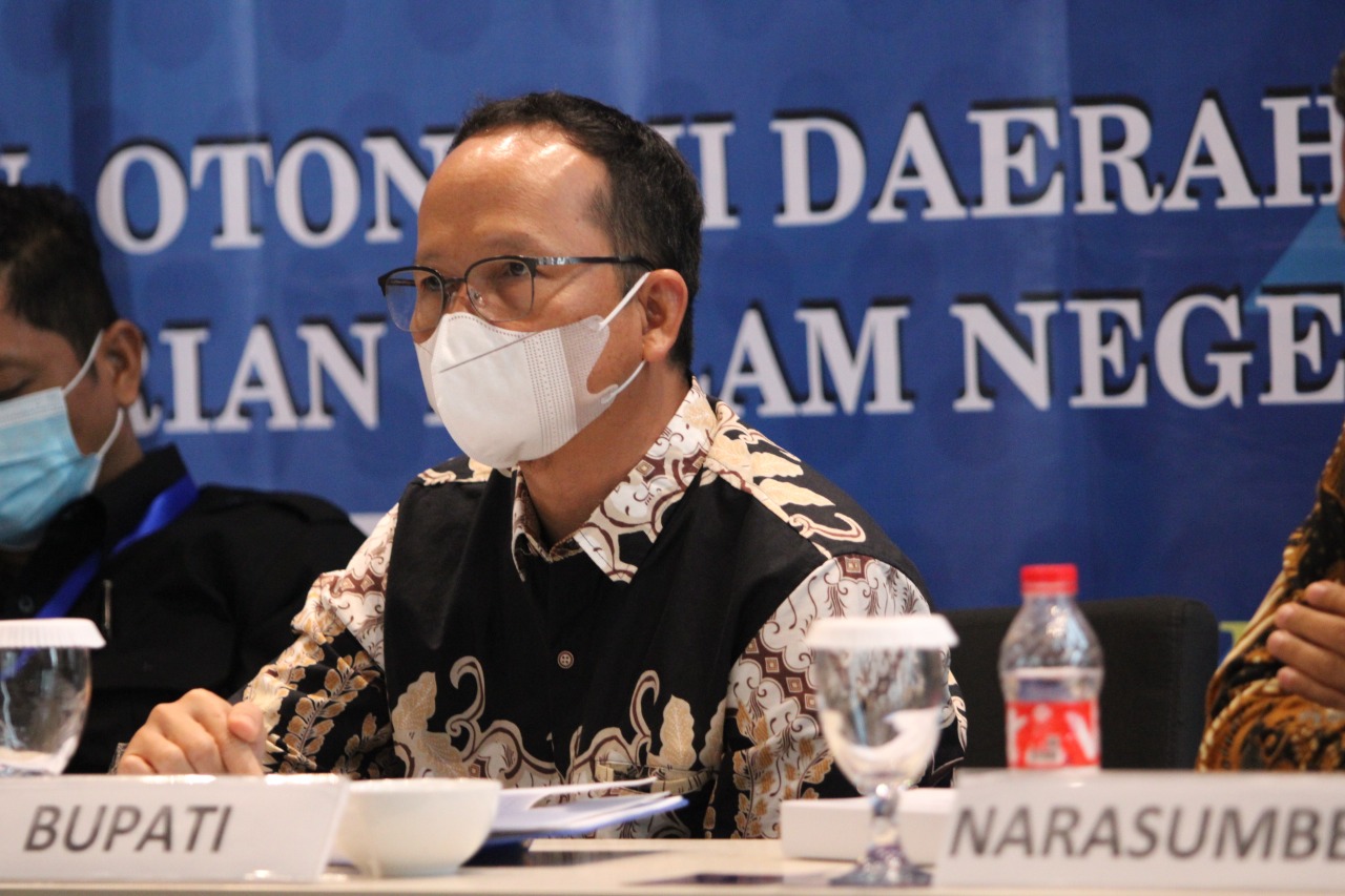 Pengelolaan Otonomi Daerah Baik, Algafry jadi Pemateri di Kemendagri