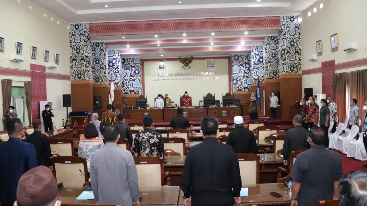 Molen Sampaikan LKPJ Tahun 2021